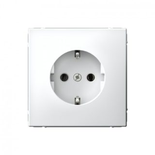 Розетка с заземлением Systeme Electric ArtGallery Лотос GAL001343S