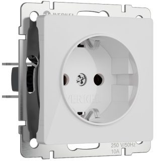 Розетка с заземлением Werkel 4690389197314 W1171041 a064010