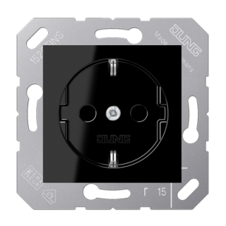 Розетка Schuko Jung CD5120BFSW