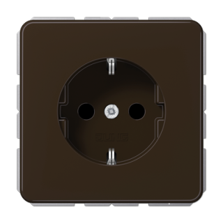 Розетка штепсельная Schuko Jung CD1520BFBR