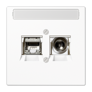 Розетка Smart TV Jung MMDLS4521WW