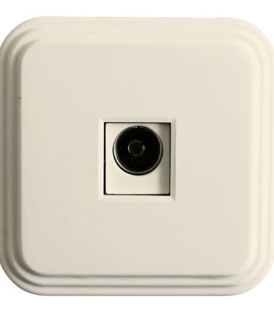 Розетка телевизионная 1-местная Stekker Брест 49063