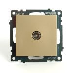 Розетка телевизионная 1-местная Stekker Катрин GLS00-7108-08 49228