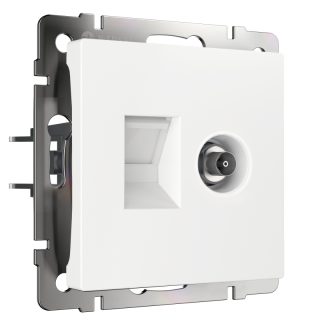 Розетка ТВ+Ethernet Werkel 4690389174414 W1181301