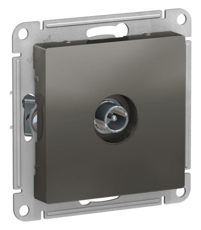 Розетка TV оконечная 1DB Systeme Electric AtlasDesign Сталь ATN000991