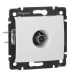 Розетка TV проходная Legrand Valena белая 774431