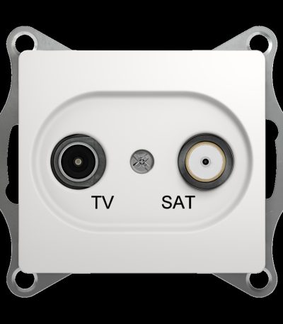Розетка TV-SAT оконечная 1DB Systeme Electric Glossa GSL000197