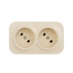 Розеточный блок двойной б/з Legrand Quteo 782261