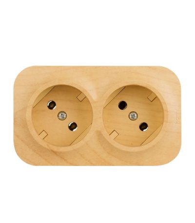 Розеточный блок двойной б/з Legrand Quteo 782281