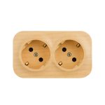 Розеточный блок двойной с/з Legrand Quteo 782287