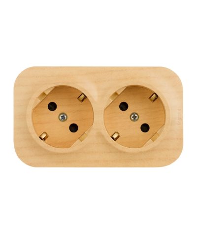 Розеточный блок двойной с/з Legrand Quteo 782287