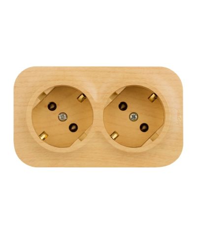 Розеточный блок двойной с/з Legrand Quteo 782293