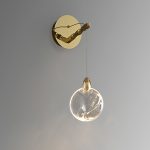 Бра Delight Collection Colvin MT9176-1WB titanium gold