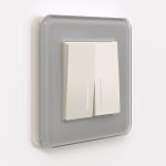 Выключатель двухклавишный с подсветкой Werkel 4690389184673 W1120162