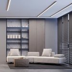 Алюминиевый профиль Arlight SL-LINE-5050-LW-2000 ANOD OLIVE GREY 038434