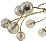 Люстра на штанге Indigo Intero 11024/15R Gold V000226