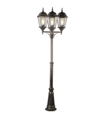 Садово-парковый светильник Arte Lamp Genova A1207PA-3BN