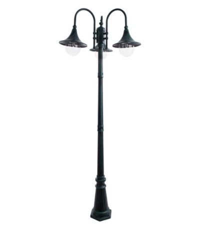 Садово-парковый светильник Arte Lamp Malaga A1086PA-3BG