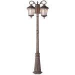 Садово-парковый светильник Elektrostandard Virgo F/2 капучино 4690389064876