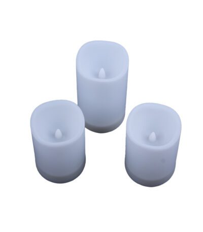 Садовый светильник на солнечной батарее Uniel USL-S-816/PT150 CANDLE SET3 UL-00009381