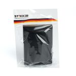 Розетка 2-местная с/з с крышкой Stekker Эрна PST16-9015-03 49138