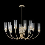 Люстра на штанге Crystal Lux SECRET SP10 GOLD Люстра на штанге Crystal Lux SECRET SP10 GOLD