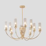 Люстра на штанге Crystal Lux SECRET SP10 GOLD Люстра на штанге Crystal Lux SECRET SP10 GOLD