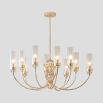 Люстра на штанге Crystal Lux SECRET SP10 GOLD Люстра на штанге Crystal Lux SECRET SP10 GOLD