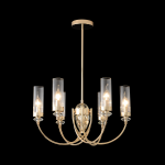 Люстра на штанге Crystal Lux SECRET SP6 GOLD