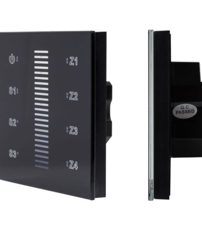 Сенсорная панель Arlight DALI-901-11-ADDR-3SC-DIM-DT6-IN Black BUS 037189