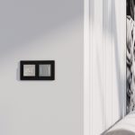 Сенсорный выключатель двухклавишный с подсветкой Werkel 4690389198038 W4522006 a063600