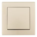 Выключатель одноклавишный Arte Milano SET06-1-30-1 shampan