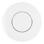 Выключатель круглый одноклавишный с рамкой Arte Milano SET08-1-30-1 white