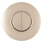 Выключатель круглый двухклавишный с рамкой Arte Milano SET08-1-30-2 shampan