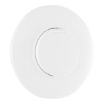 Розетка круглая с/з и шторками, защитной крышкой и рамкой Arte Milano SET08-1-41-1 white