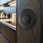 Диммер круглый с рамкой Arte Milano SET08-1-48-1 black