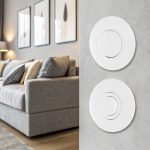 Диммер круглый с рамкой Arte Milano SET08-1-48-1 white