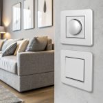 Выключатель одноклавишный Arte Milano SET16-1-30-1 silver