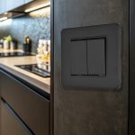 Выключатель двухклавишный Arte Milano SET16-1-30-2 black