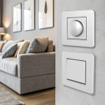 Диммер с рамкой Arte Milano SET16-1-48-1 silver