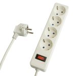 Сетевой фильтр 4-местный с/з Stekker Optima HM20-41-05 50091