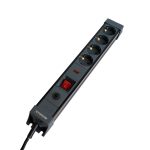 Сетевой фильтр 4-местный с/з Stekker Techno HM22-41-03 50157