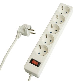 Сетевой фильтр 5-местный с/з Stekker Optima HM20-51-05 50094