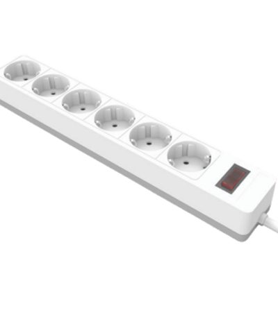 Сетевой фильтр 6-местный с/з Stekker Optima HM20-61-02 50095