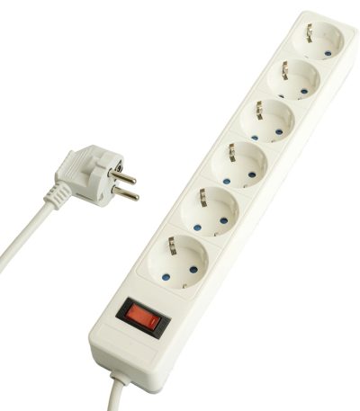 Сетевой фильтр 6-местный с/з Stekker Optima HM20-61-05 50097