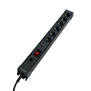 Сетевой фильтр 6-местный с/з Stekker Techno HM22-61-02 50159