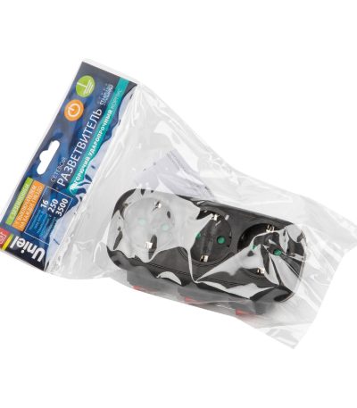 Сетевой разветвитель Uniel S-GES3-16OB BLACK UL-00011240