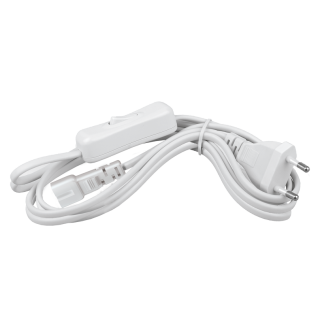 Сетевой шнур с выключателем Wolta WIC-CIC-2PIN-C7-PL