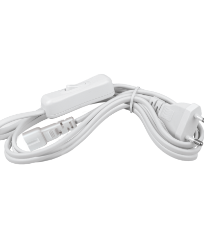 Сетевой шнур с выключателем Wolta WIC-CIC-2PIN-C7-PL