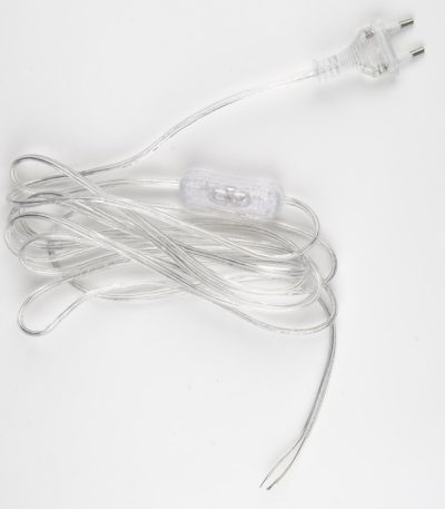 Сетевой шнур Uniel UCX-C12/01A-450 CLEAR UL-00007235